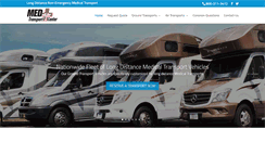 Desktop Screenshot of medtransportcenter.com